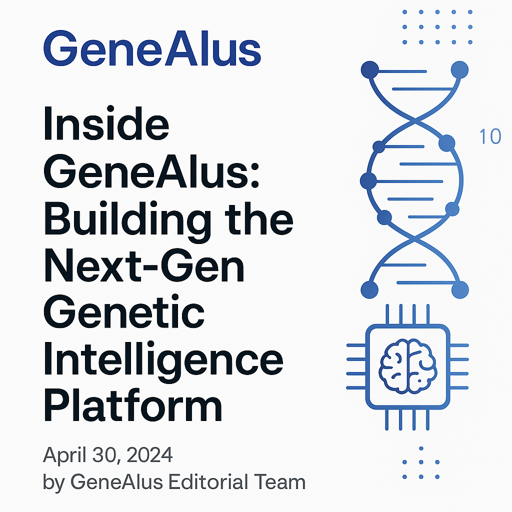 Inside geneAIus: Building the Next-Gen Genetic Intelligence Platform